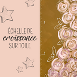 Growth charts - Boho flowers
