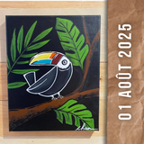Paint night pour enfants - 01 aout 2025 - Toucan