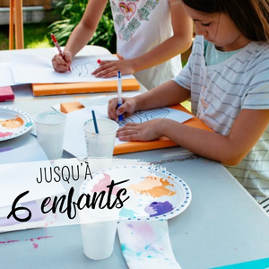 Atelier de fête d'enfant - 1 à 6 enfants - Outaouais