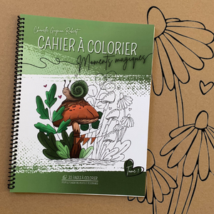 Cahier à colorier - Moments magiques - Tome 1