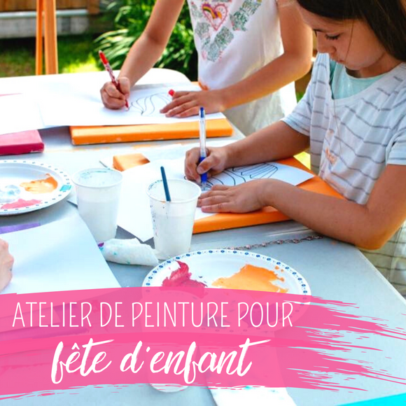 Atelier de fête d'enfant - DÉPOT