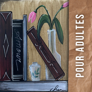 Paint night pour adultes - 28 Sept 2025 - Livres
