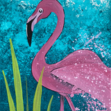 Paint night pour enfants - 29 Août 2025 - Flamant rose