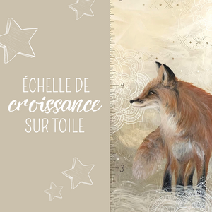 Échelle de croissance : Renard boho