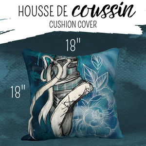 Housse de coussin 18'' x 18'' - Danse