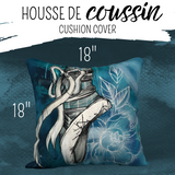 Housse de coussin 18'' x 18'' - Danse