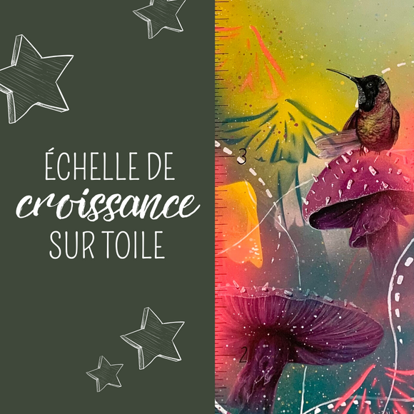 Échelle de croissance - Rêve au pays des couleurs